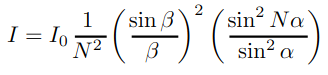 Intensity Equation